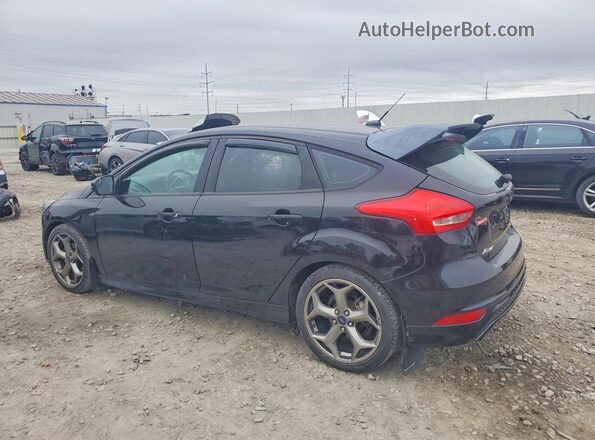 1FADP3K29GL249571 2016 FORD FOCUS Black Trasero izquierdo