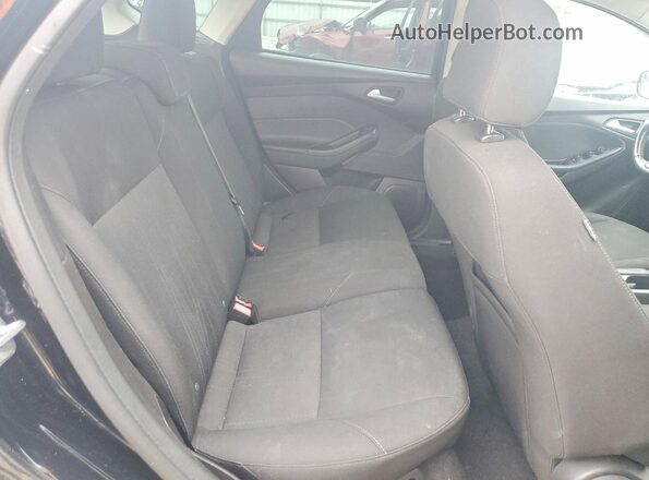 1FADP3K29GL249571 2016 FORD FOCUS Black Vista de los asientos traseros