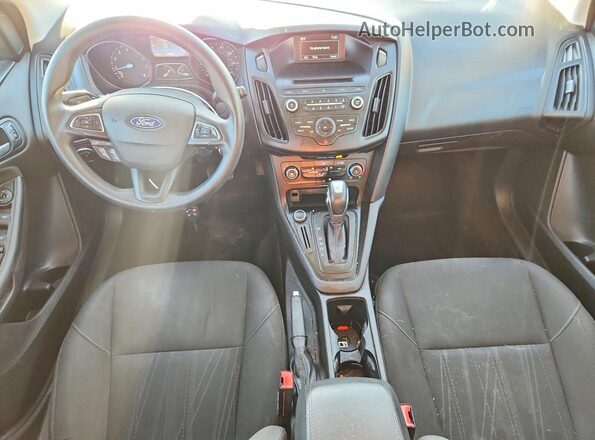 1FADP3K29GL258187 2016 FORD FOCUS Черный Вид панели приборов