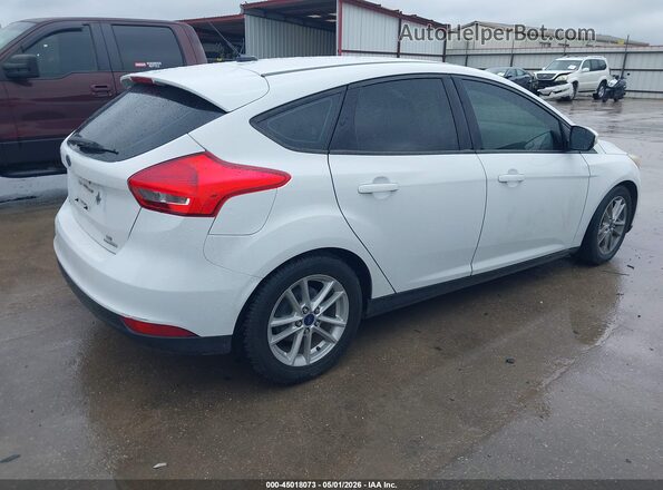 1FADP3K29GL285048 2016 FORD FOCUS White Trasero derecho
