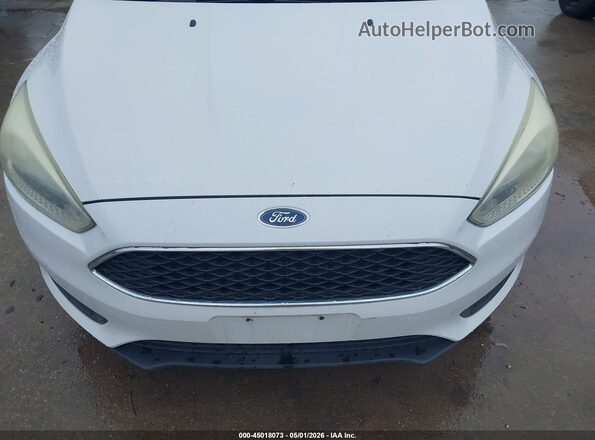 1FADP3K29GL285048 2016 FORD FOCUS White Vista frontal