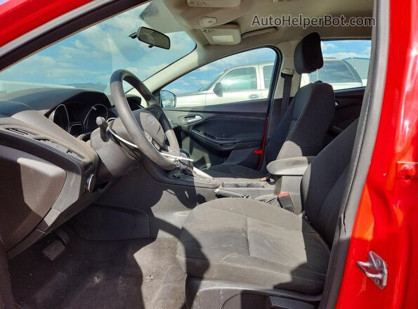 1FADP3K29HL290753 2017 FORD FOCUS Red Vista interior delantera