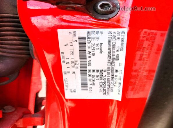 1FADP3K29HL290753 2017 FORD FOCUS Red Vista del compartimento del motor