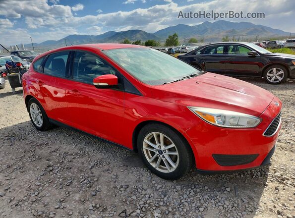 1FADP3K29HL290753 2017 FORD FOCUS Red Delantero derecho