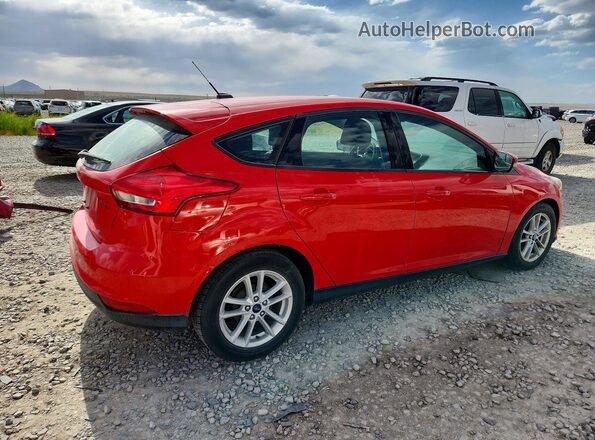 1FADP3K29HL290753 2017 FORD FOCUS Red Trasero derecho
