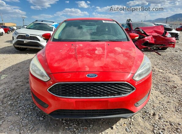 1FADP3K29HL290753 2017 FORD FOCUS Red Vista frontal