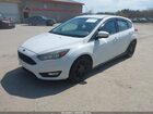 2016 Ford Focus Se Белый vin: 1FADP3K2XGL370898