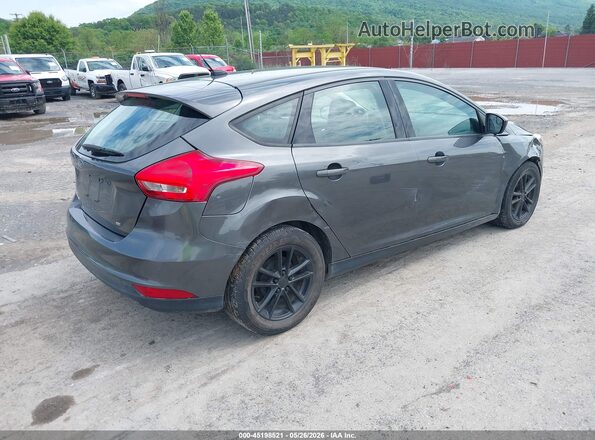 1FADP3K2XJL255046 2018 FORD FOCUS Серый Задняя правая четверть