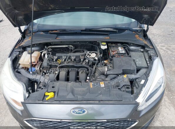 1FADP3K2XJL255046 2018 FORD FOCUS Серый Вид сзади
