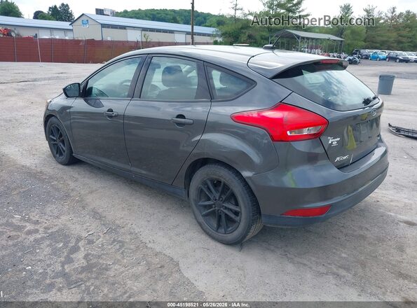 1FADP3K2XJL255046 2018 FORD FOCUS Серый Задняя левая четверть