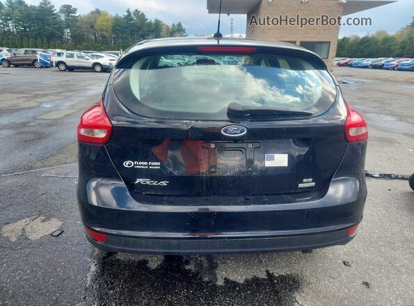 1FADP3KE4GL240108 2016 FORD FOCUS Черный Вид сзади