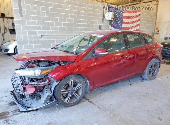 1FADP3KE4GL281788 2016 FORD FOCUS Red Vista tres cuartos delantera izquierda