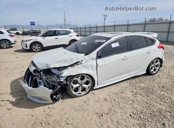 1FADP3L90GL221444 2016 FORD FOCUS Белый Передняя левая четверть