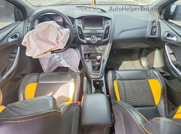1FADP3L90GL221444 2016 FORD FOCUS Белый Вид панели приборов