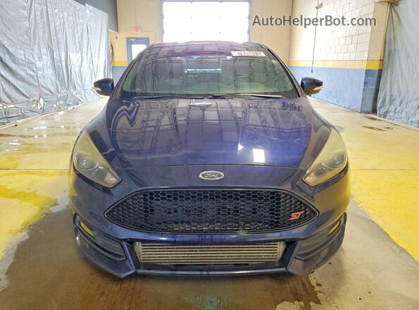 1FADP3L90GL243931 2016 FORD FOCUS Синий Вид спереди