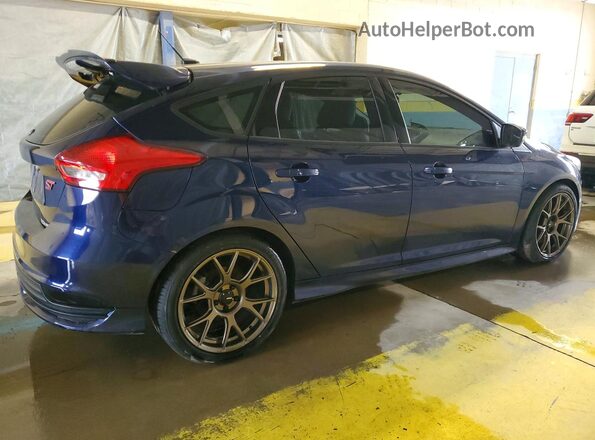 1FADP3L90GL243931 2016 FORD FOCUS Синий Задняя правая четверть