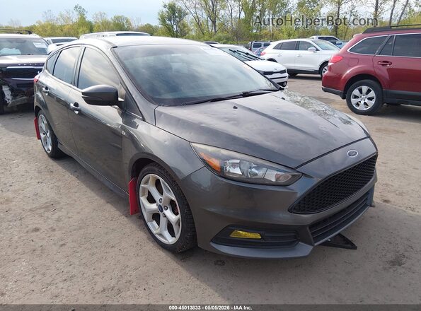 1FADP3L90GL385468 2016 FORD FOCUS ST Gray Front right