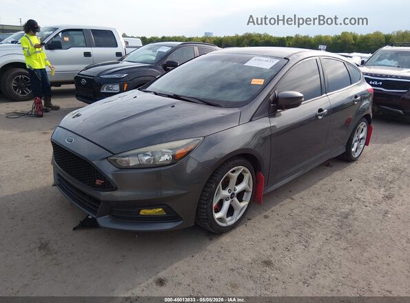 1FADP3L90GL385468 2016 FORD FOCUS ST Gray Front left