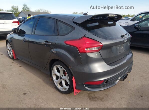 1FADP3L90GL385468 2016 FORD FOCUS ST Gray Rear left
