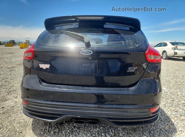 1FADP3L90GL405833 2016 FORD FOCUS Black Vista trasera