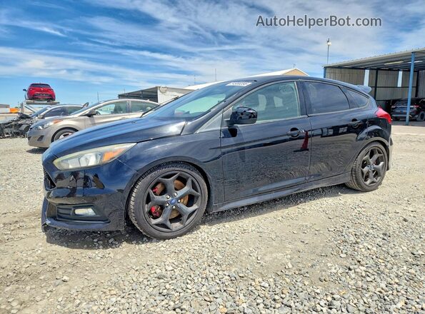 1FADP3L90GL405833 2016 FORD FOCUS Black Vista tres cuartos delantera izquierda