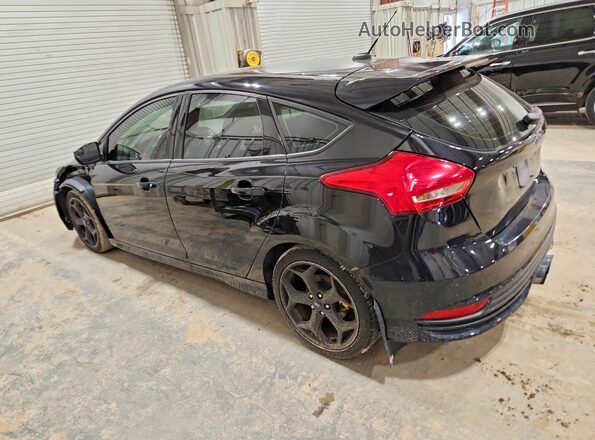 1FADP3L91HL306777 2017 FORD FOCUS Black Trasero izquierdo