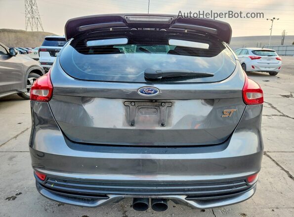 1FADP3L93JL282729 2018 FORD FOCUS Угольный Вид сзади