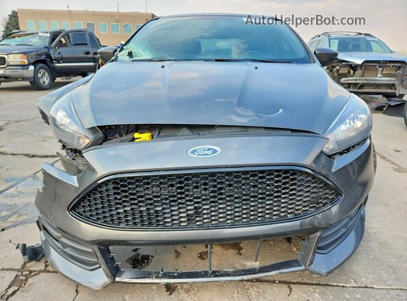 1FADP3L93JL282729 2018 FORD FOCUS Угольный Вид спереди