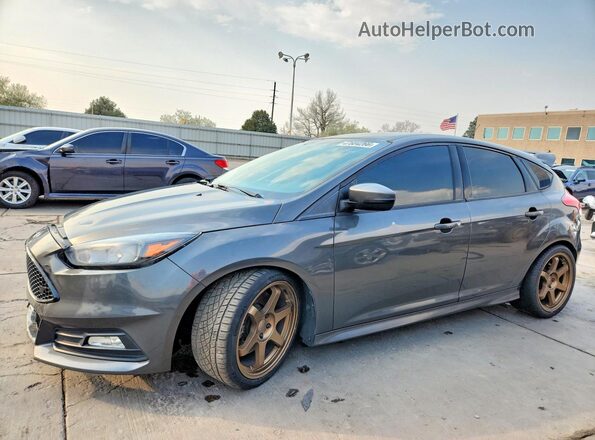 1FADP3L93JL282729 2018 FORD FOCUS Угольный Передняя левая четверть