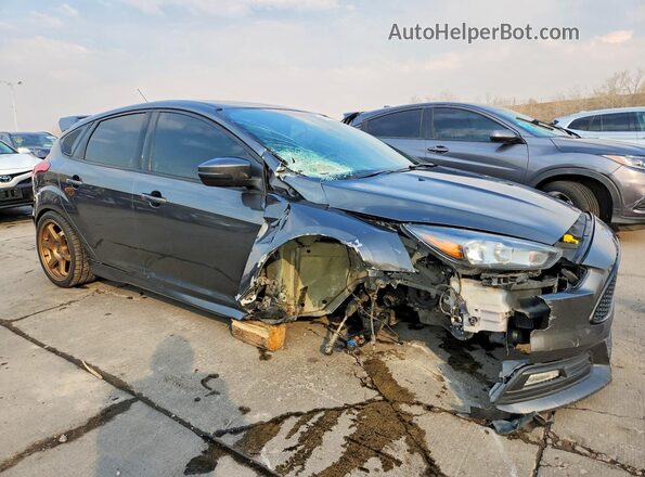 1FADP3L93JL282729 2018 FORD FOCUS Угольный Передняя правая четверть
