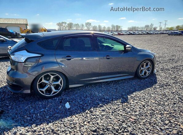 1FADP3L93JL331749 2018 FORD FOCUS Серый Задняя правая четверть
