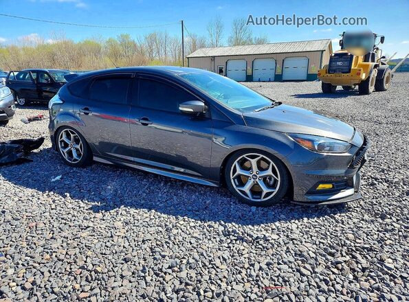 1FADP3L93JL331749 2018 FORD FOCUS Серый Передняя правая четверть