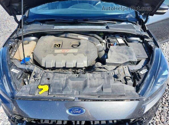1FADP3L93JL331749 2018 FORD FOCUS Серый Вид задней части салона