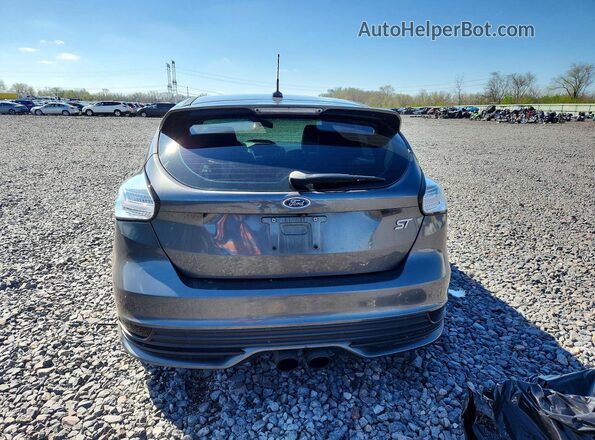 1FADP3L93JL331749 2018 FORD FOCUS Серый Вид сзади