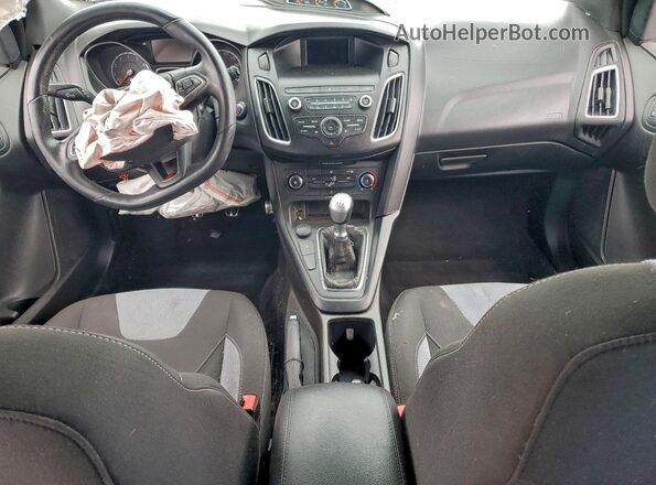 1FADP3L95JL332109 2018 FORD FOCUS Gray Widok deski rozdzielczej