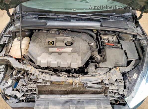 1FADP3L97GL377593 2016 FORD FOCUS Gray ძრავის განყოფილების ხედი