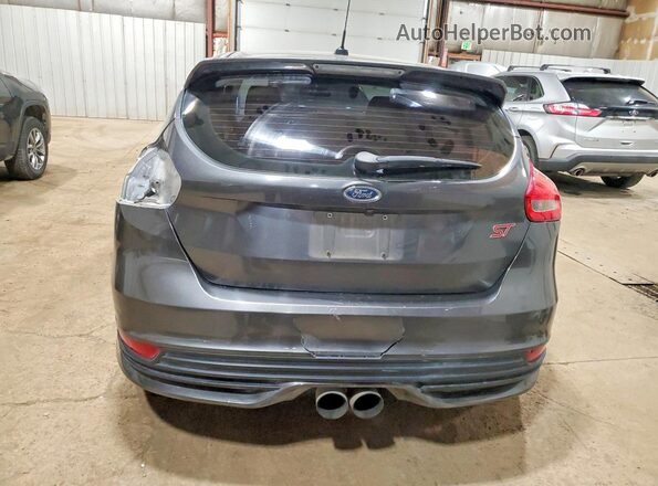 1FADP3L97GL377593 2016 FORD FOCUS Gray უკანა ხედი