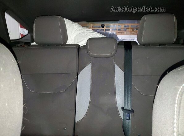 1FADP3L97GL377593 2016 FORD FOCUS Gray უკანა სავარძლების ხედი
