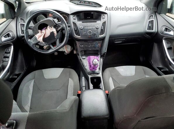 1FADP3L97HL338603 2017 FORD FOCUS White Вид панелі приладів