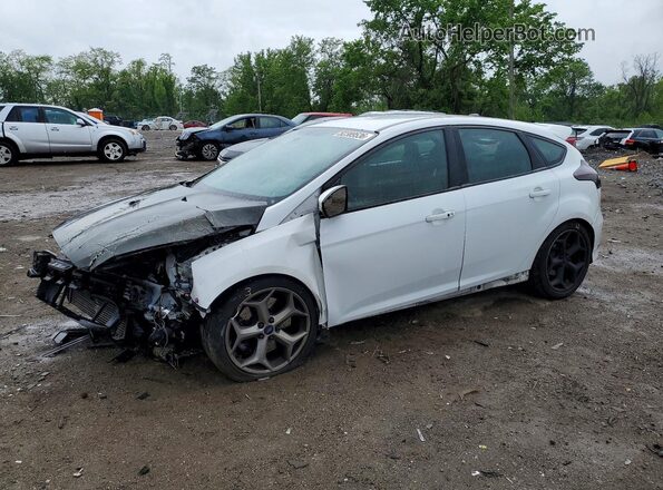 1FADP3L97HL338603 2017 FORD FOCUS White Передня ліва чверть