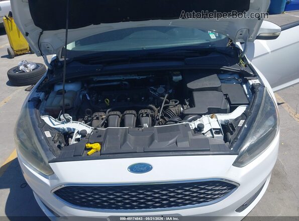 1FADP3M20HL309994 2017 FORD FOCUS White Vista trasera