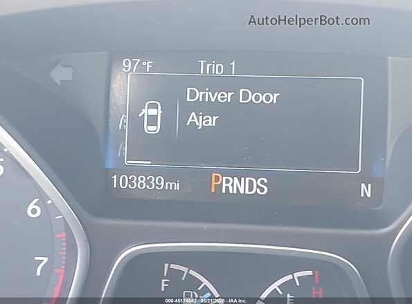 1FADP3M20HL309994 2017 FORD FOCUS White 