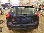 2017 Ford Focus Sel Синий vin: 1FADP3M22HL282748