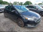 2018 Ford Focus Sel Black vin: 1FADP3M22JL242966