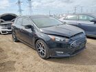 2018 Ford Focus Sel Черный vin: 1FADP3M22JL287132