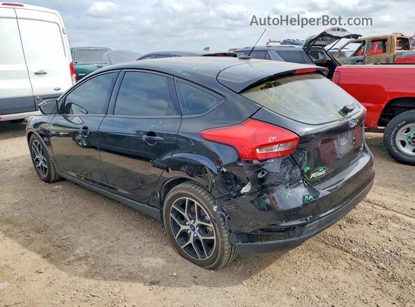 1FADP3M22JL287132 2018 FORD FOCUS Черный Задняя левая четверть
