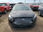 2018 Ford Focus Sel Черный vin: 1FADP3M22JL287132