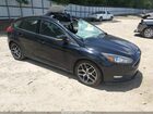 2018 Ford Focus Sel Black vin: 1FADP3M22JL291259