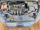 2018 Ford Focus Sel Серый vin: 1FADP3M23JL232298