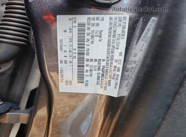 1FADP3M23JL232298 2018 FORD FOCUS Серый Вид наклейки с VIN-кодом